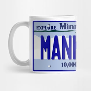 Mankato License Plate Mug